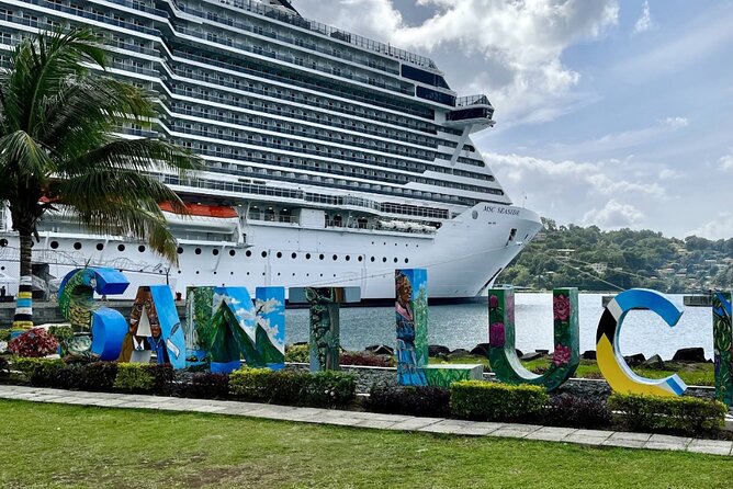 St Lucia Private Zipline and Shopping Adventure - Starting at Rodney Bay Marina at 9:00 am