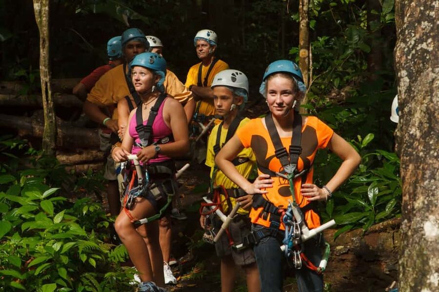 St Lucia Ultimate 3 Package: Aerial Tram Zip Line & Hiking - When the package does not match the name