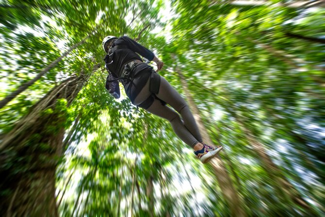 St. Lucia Zip line, Aerial Tram and Hiking tour Ultimate 3 - Riding the tram 40 minutes to the top station