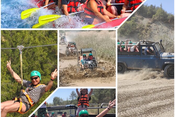 Süber combo adventure (rafting zipline bugy jeep canyon visit) - Key things to know before booking