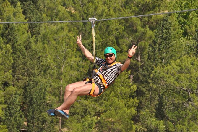 Süber combo adventure (rafting zipline bugy jeep canyon visit) - The first rush: 4x4 jeeps and Taurus Mountain views