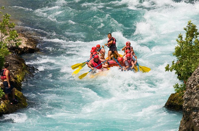 Super Combo Rafting, Jeep Safari, Quad/Buggy & Zipline f/Kemer - Lunch, photos, and the short zipline