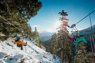 Superfly Ziplines on Cougar Mountain – includes 4 ziplines!