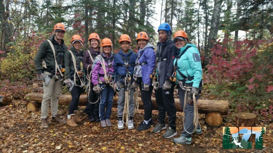 Talkeetna: Denali Zipline Tours - Zipping through the northern boreal forest