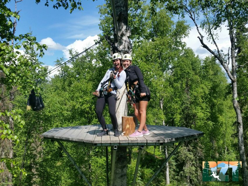 Talkeetna: Denali Zipline Tours - Finding Denali and the Susitna Valley