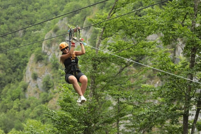 TARA BRIDGE: The longest and the fastest Zip Line Adventure - Starting at TARA GREEN EXTREME