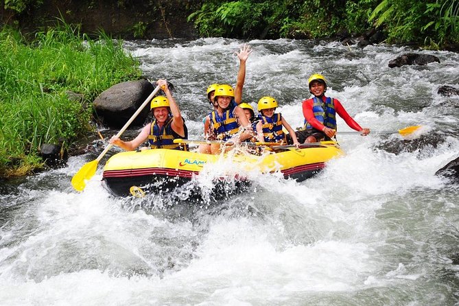 Telaga Waja River Rafting Bali & Zipline (Less Stairs) - The dam drop and zipline add variety