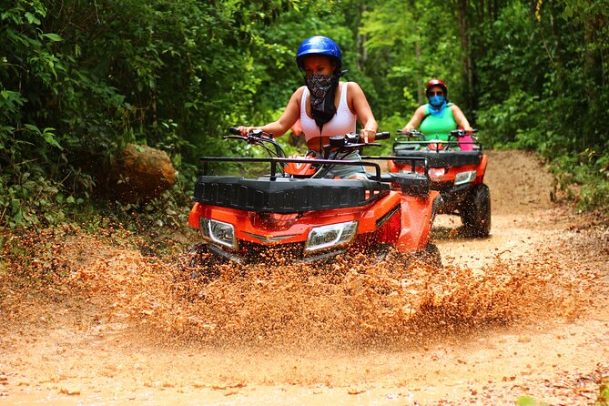 Tequila Tasting, Cenote, Horseback Riding, ATV, Ziplines & Lunch - Reaching the park from Cancun