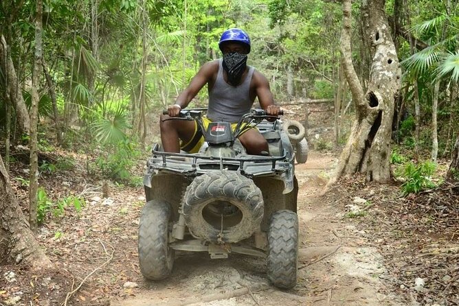 Tequila Tasting, Horseback Riding,ATV, Ziplines Cenote and Lunch - Ziplines first: friendly, short, and low