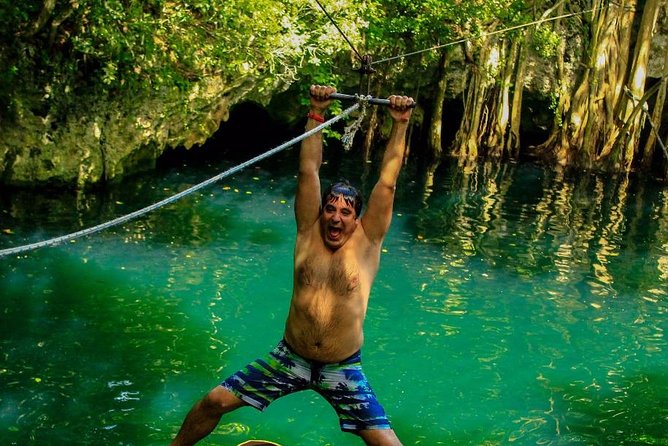 The best adrenaline day Atvs shared, ziplines and cenote Playa del Carmen - From Cancun to the Ruta de los Cenotes