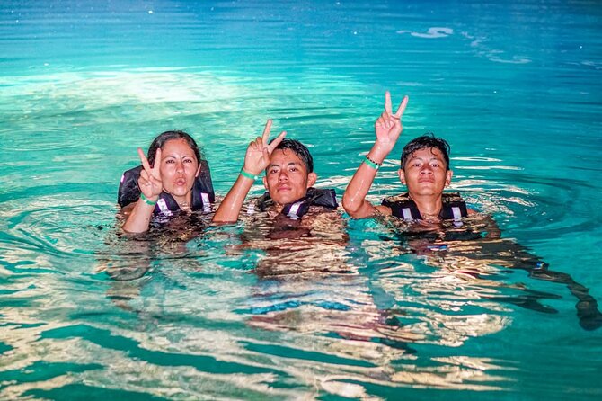 The best ATV tour with ziplines and Cenote swim day! - Cooling off in a natural cenote
