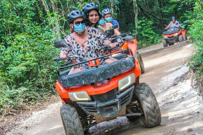The best ATV tour with ziplines and Cenote swim day! - Pickup from Cancun or Puerto Morelos