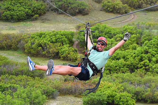 The EDGE: Zip Line Tour - Getting comfortable with the gear
