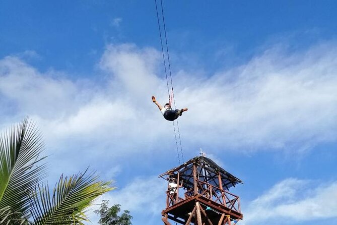 The Original Cozumel Zipline Adventure - Six Towers and the Climbing Between Them