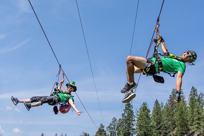 Thrilling 2-Hour Zipline Tour in Radium Hot Springs - Line Six Adds a Game and a Prize