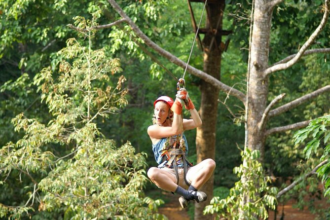 Thrilling Zipline Adventures at Thai'd Up in Krabi's Lush Jungle - What the course feels like from start to finish
