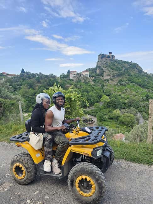 Tirana: Quad Bike and Zipline Adventure Tour - The change from four wheels to a zipline