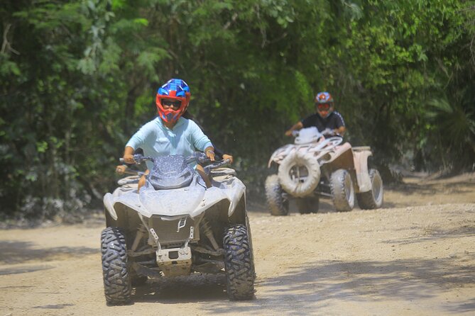 Top ATV's in Mexico includes Cenote, Ziplines, snack & transport. - What the $65 Price Really Buys