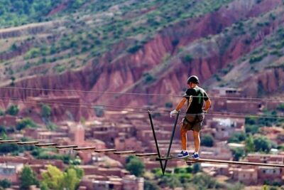 Top Rated Atlas Mountains Zipline from Marrakesh