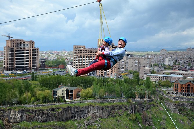 Try the fastest zipline in Armenia - The 870-meter first flight