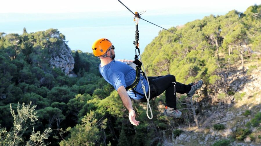 Tučepi: Zip Line Experience - Key points at a glance