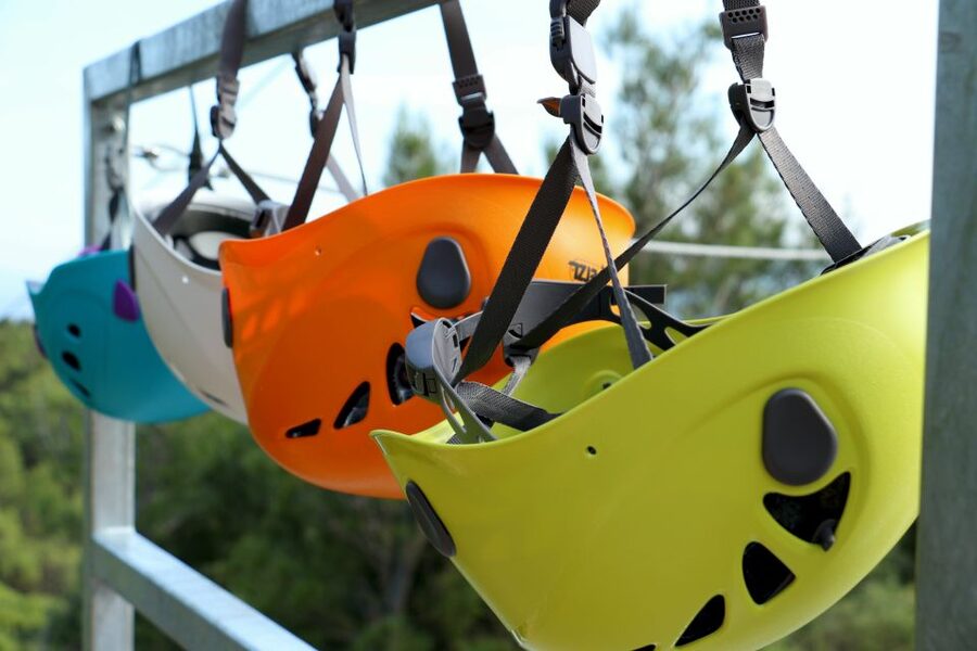 Tučepi: Zip Line Experience - Six cables make the first run less intimidating