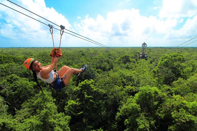 Tulum Half-Day Jungle Adventure ATV, Ziplines (4) & Mexican Snack - ATV riding: enjoyable, but not a racing course