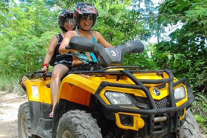 Tulum Half-Day Jungle Adventure ATV, Ziplines (4) & Mexican Snack - The cave cenote is the day’s real prize