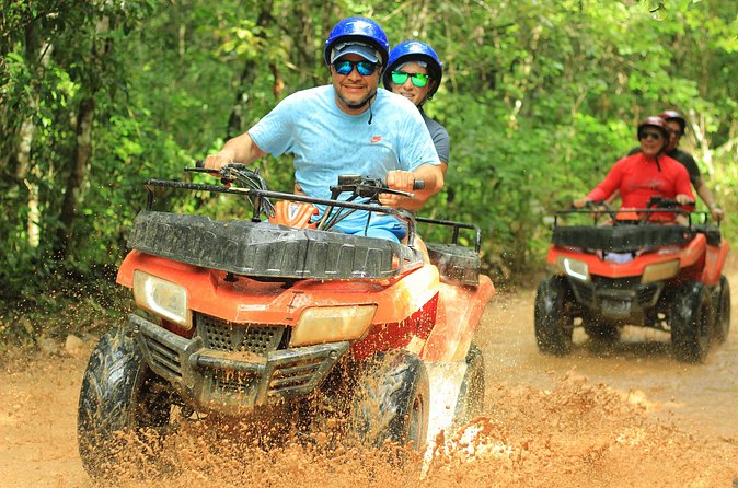Tulum Jungle Zipline and ATV Adventure - Zip lines above the jungle canopy