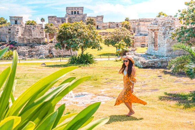 Tulum pyramids + ATV + 3 Ziplines + Rappel + Cenote + Lunch - Tulum ruins give the day its cultural anchor
