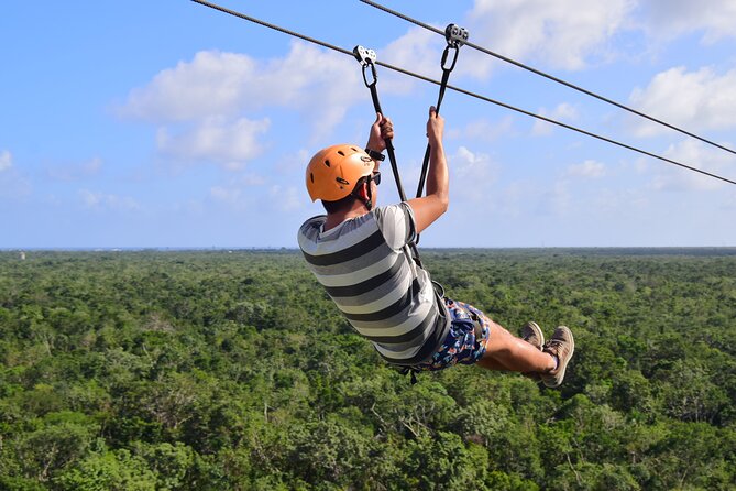 Tulum's Thrilling Jungle: ATV, Zip Lines, Cenote & More! - The ATV circuit through the rainforest