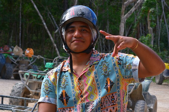 Tulum's Thrilling Jungle: ATV, Zip Lines, Cenote & More! - A short Maya ceremony before the action