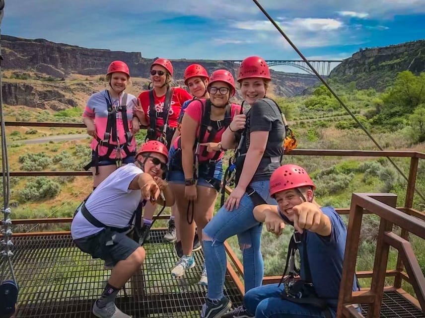 Twin Falls: Zip Line Tour - Small details that make the day easier