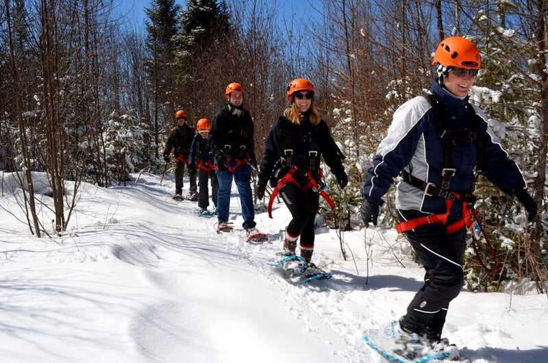 Tyroparc: Mega Ziplines and Hiking in the Laurentians - What happens before you leave the platform