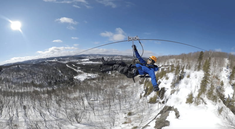 Tyroparc: Via Ferrata Guided Tour and Zipline Combo Ticket - The 650-meter second flight back to the cliffs