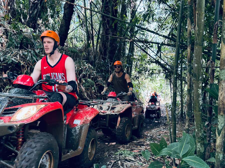 Ubud: ATV Quad Bike & Zip-Line Adventure with Meal - Mud, showers, and a practical Balinese lunch