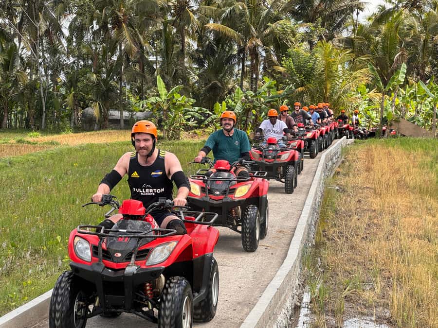 Ubud: ATV Quad Bike & Zip-Line Adventure with Meal - How much value do you get for $24?
