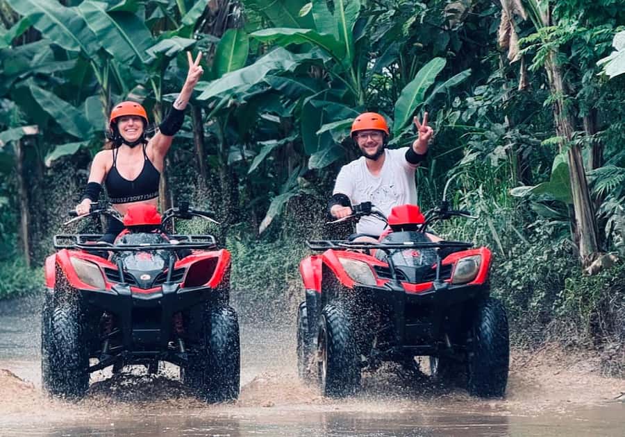 Ubud: ATV Quad Bike, Zip-line and Cretya Alas Harum Tour - Getting there with a private driver