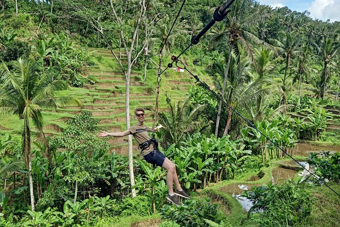 Ubud Half Day Skybike and Zipline Rice Terrace Tour - What the $78 Price Includes