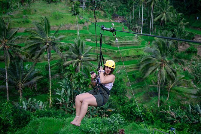 Ubud Half Day Zipline and Jungle Swing - The 13-meter swing and photo stops
