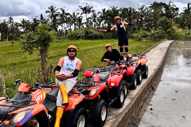 Ubud Zip-Line Adventure, Rice Terrace & ATV Quad Bike - Drivers Who Add Value to the Day