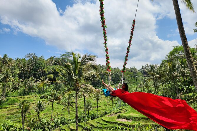 Ubud: Zipline, Bali Swing, and Sky Bike in a Private Rice Terrace - The rice-field walk adds meaning to the rides