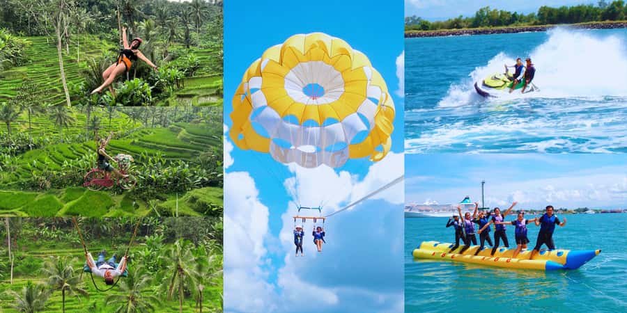 Ubud Zipline & Watersport (Jetski, Parasailing, BananaBoat) - Why this Bali combination works