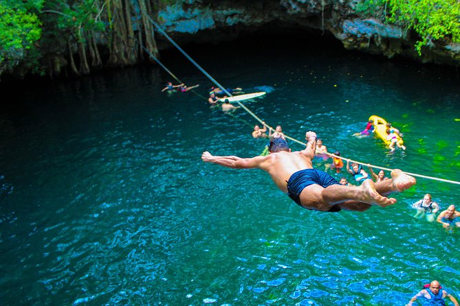 Ultimate 5x1 Combo with ATV, Ziplines, Cenote & Reef Snorkeling - How the $114 price really works