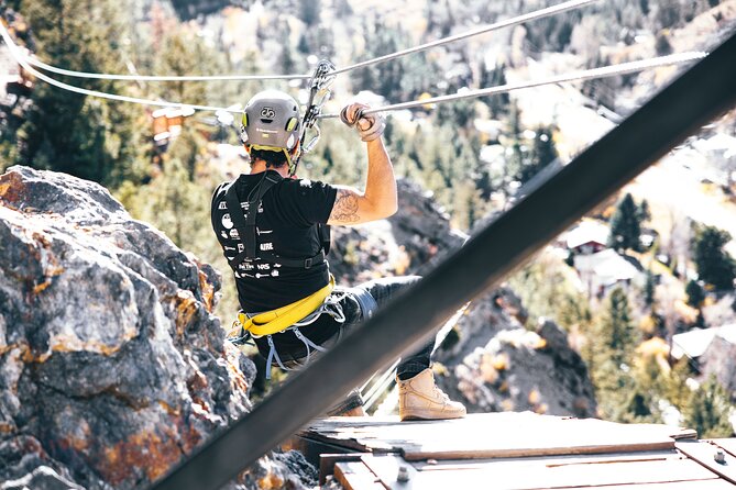 Upper Clear Creek Whitewater Rafting plus Cliffside Zipline from Idaho Springs - Starting among the Douglas firs