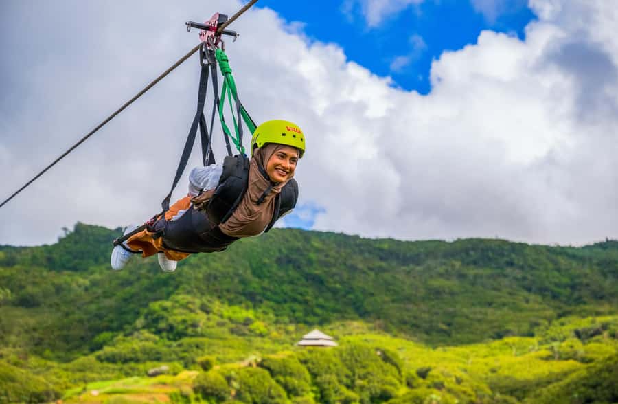 Vallé Advenature Park: Signature Zipline - What the Signature Zipline feels like