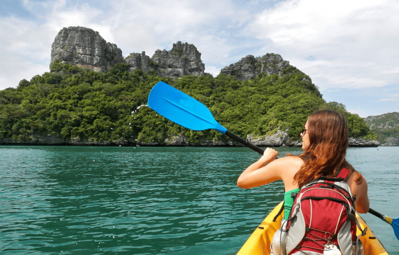 Vang Vieng: Day Tour with Kayaking, Ziplining, and Rafting - Blue Lagoon 1 and the problem of crowds