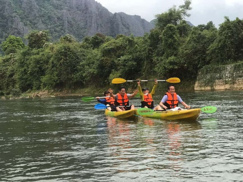 Vang Vieng: Day Tour with Kayaking, Ziplining, and Rafting - The morning ride and changing activity order