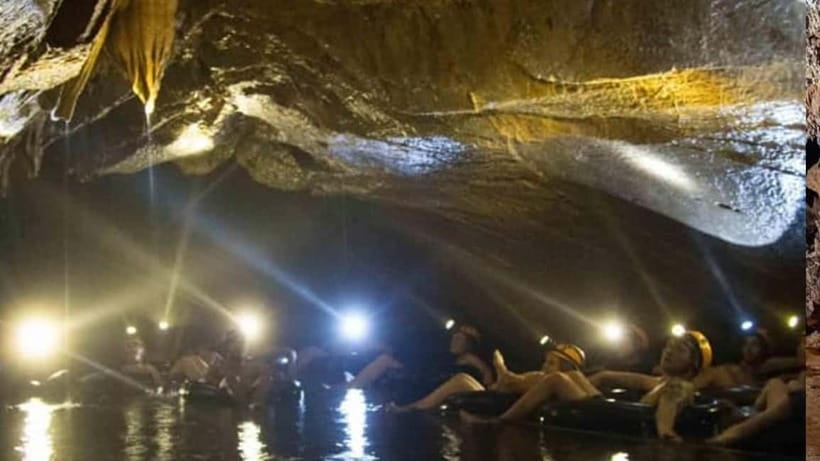Vang Vieng: Hot Air Balloon,Kayak,Zipline,Blue lagoon1 Tour - Tham Chang Underwater Cave and the cave walk