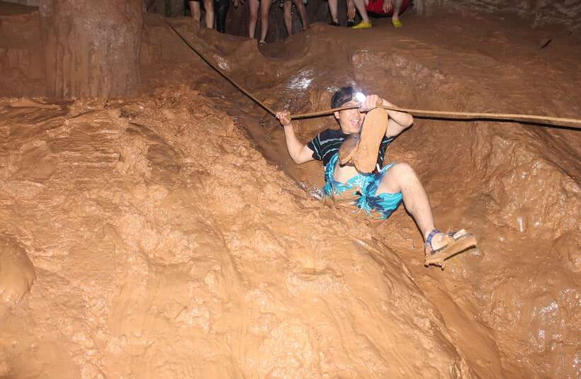 Vang Vieng: Kayaking & Cave Tubing with Zip Line/Blue Lagoon - Starting north of Vang Vieng at Ban Vieng Sa Mai